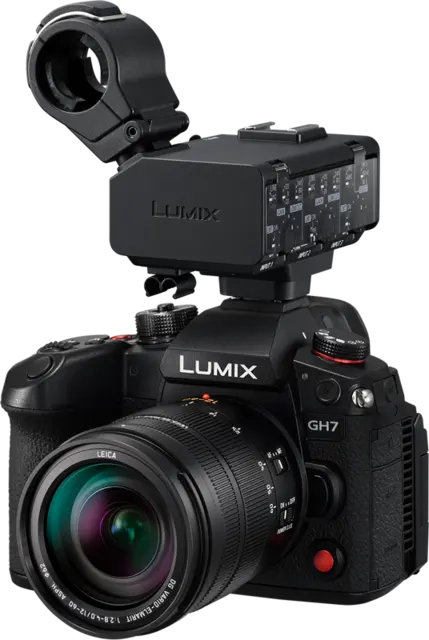 Panasonic DMW-XLR2 Hotshoe XLR unit For DC-GH7, S1 II serie, S5 II m.fl. 
