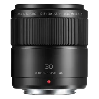 Panasonic Lumix G Macro 30mm f/2.8 MFT ASPH Mega O.I.S