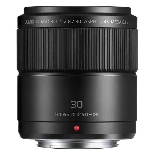 Panasonic Lumix G Macro 30mm f/2.8 MFT ASPH Mega O.I.S 