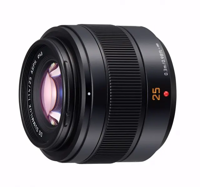 Panasonic Leica DG Summilux 25mm f1.4 II MFT Værtett Macro 
