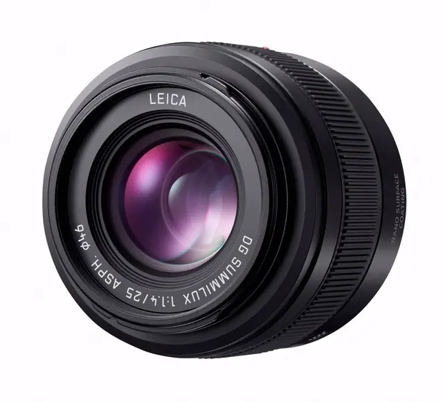 Panasonic Leica DG Summilux 25mm f1.4 II MFT Værtett Macro 