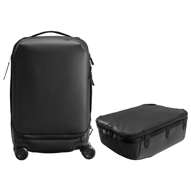 Peak Design Roller Pro Carry-On Black Med Camera Cube v2 X-Large 