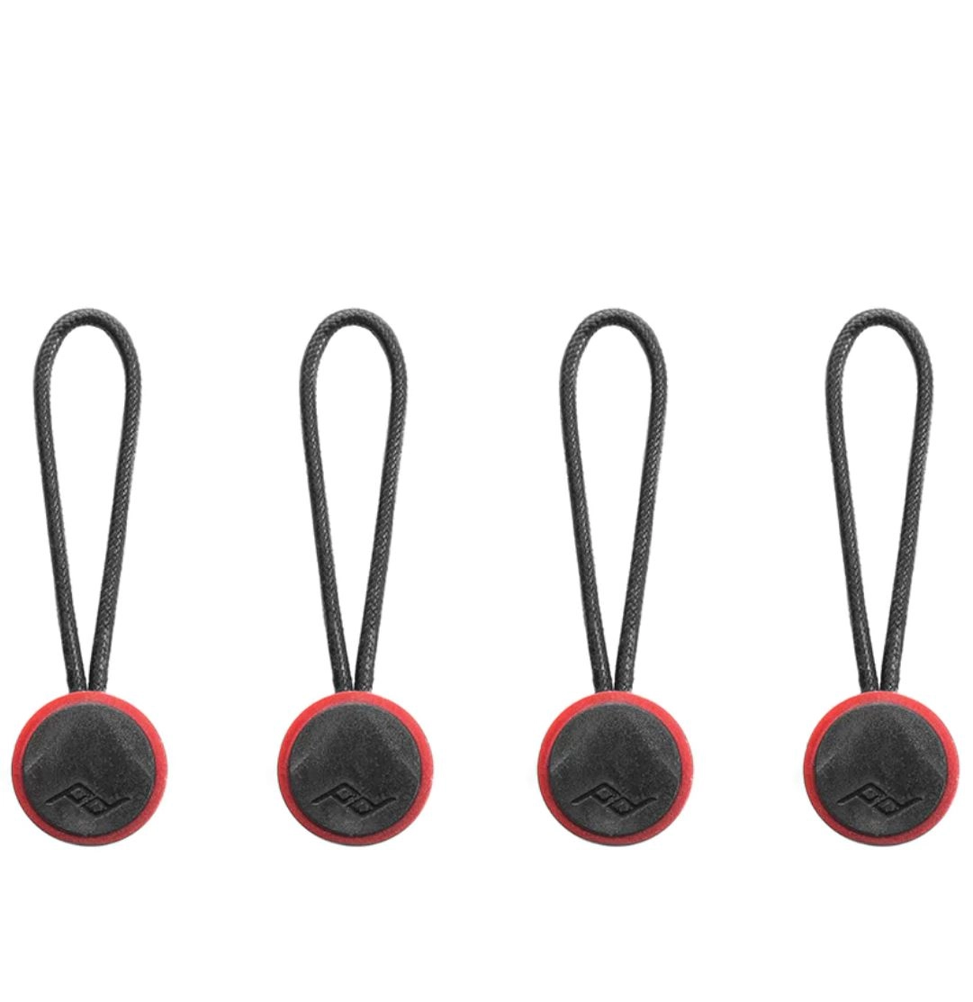 Peak Design Anchor 4-Pack Red 4 stk Festestropper for remfester Røde