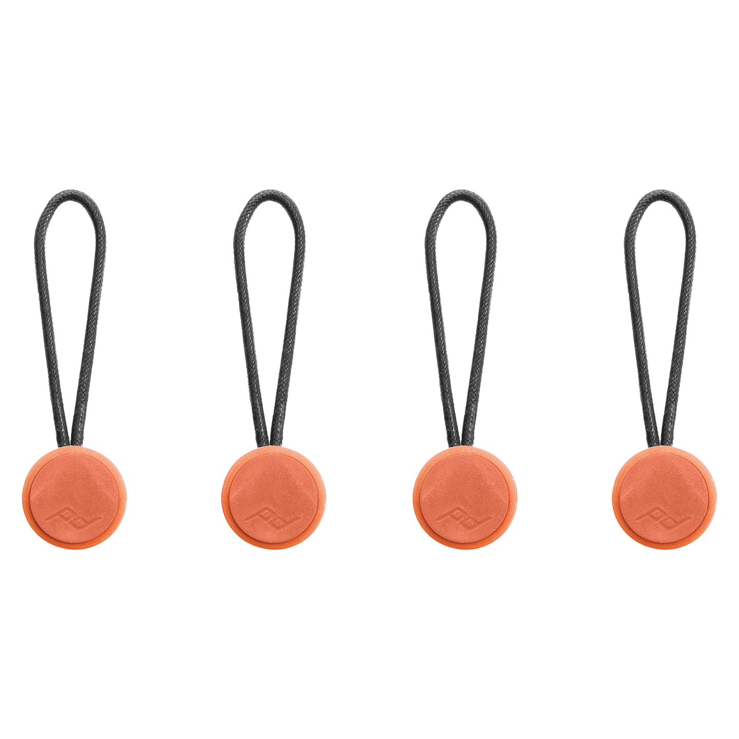 Peak Design Anchor 4-Pack Ibis 4 stk Festestropper for remfester Orange