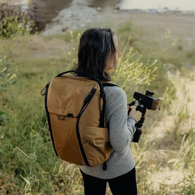 Peak Design Everyday Backpack 20L v2 20 Liter Ryggsekk. Coyote 
