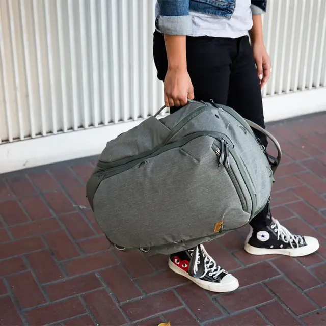 Peak Design Travel Backpack 45L Sage Allsidig reisebag/sekk for foto og tur 