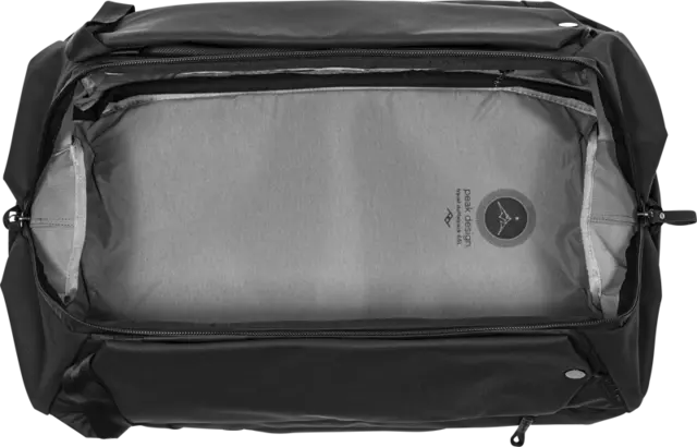 Peak Design Travel Duffelpack 65L Black Stor reisebag/ryggsekk 