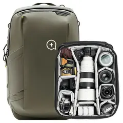 Peak Design Travel Backpack 2-in-1 Cube 40L. Stone. w/Camera Cube (X-Large)