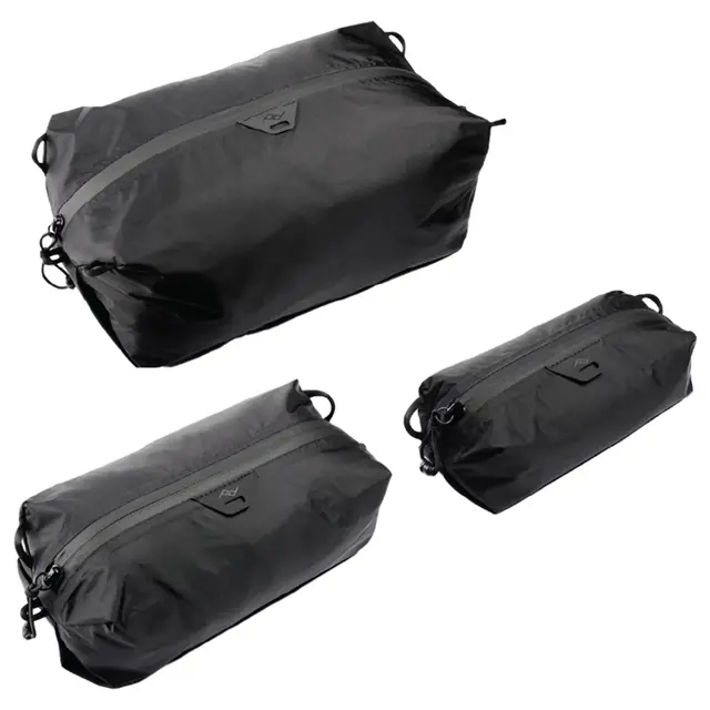 Peak Design Ultralight Packing Cube 3pk Bundle XXS-XS-S. 3stk pakkekuber Black 