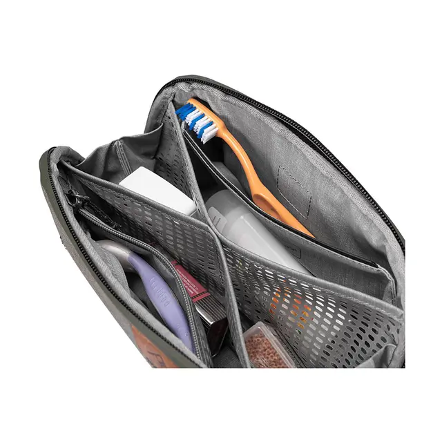 Peak Design Wash Pouch Toalettmappe. Grå/grønn 