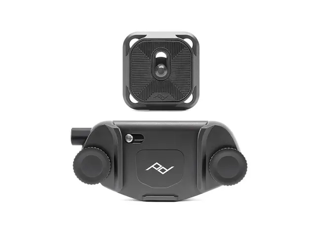 Peak Design Capture Camera Clip v3 Sort med plate 