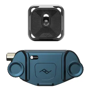 Peak Design Capture Camera Clip v3 Ocean Med standard plate
