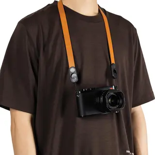Peak Design Form Leather Strap Neck Amber
