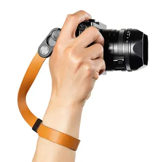 Peak Design Cuff Leather Strap Wrist Amber