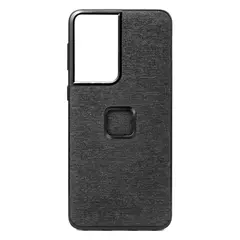 Peak Design Mobile Everyday Fabric Case Samsung Galaxy S21 Ultra. Charcoal