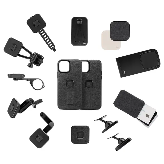 Peak Design Mobile Everyday Fabric Case Mobildeksel. iPhone 11 Pro Max Charcoal 