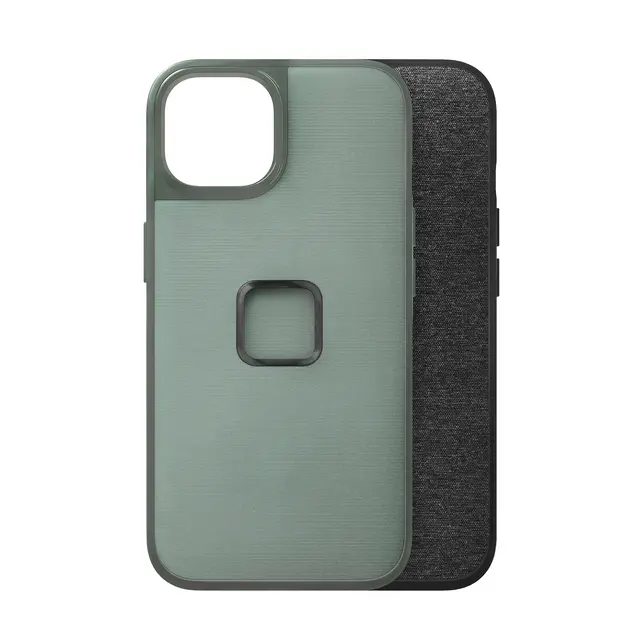 Peak Design Mobile Everyday Fabric Case Mobildeksel. iPhone 14 Plus. Sage 