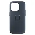 Peak Design Mobile Everyday Fabric Case v2. iPhone 15 Pro Midnight