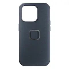 Peak Design Mobile Everyday Fabric Case v2. iPhone 15 Pro Midnight