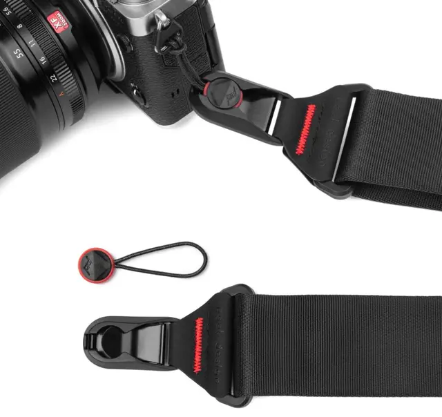 Peak Design Slide Black V3 Nakkereim. Sort 