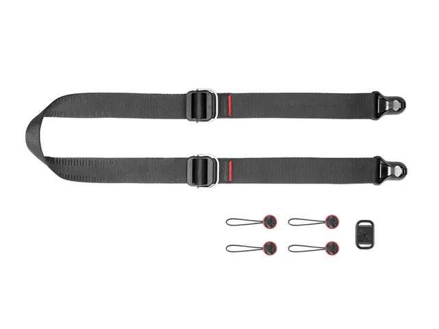 Peak Design Slide Lite Black Nakkereim. Medium. Sort 