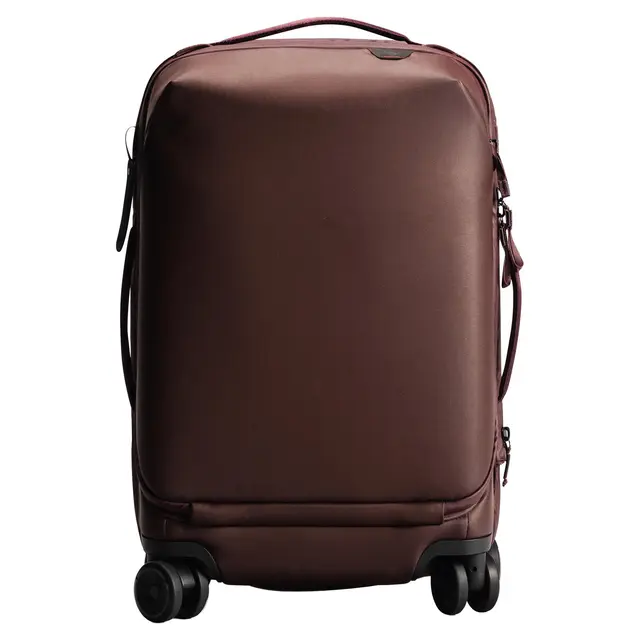 Peak Design Roller Pro Carry-On Eclipse Trillekoffert. Burgunder 