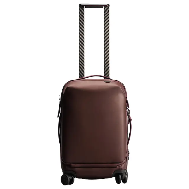 Peak Design Roller Pro Carry-On Eclipse Trillekoffert. Burgunder 