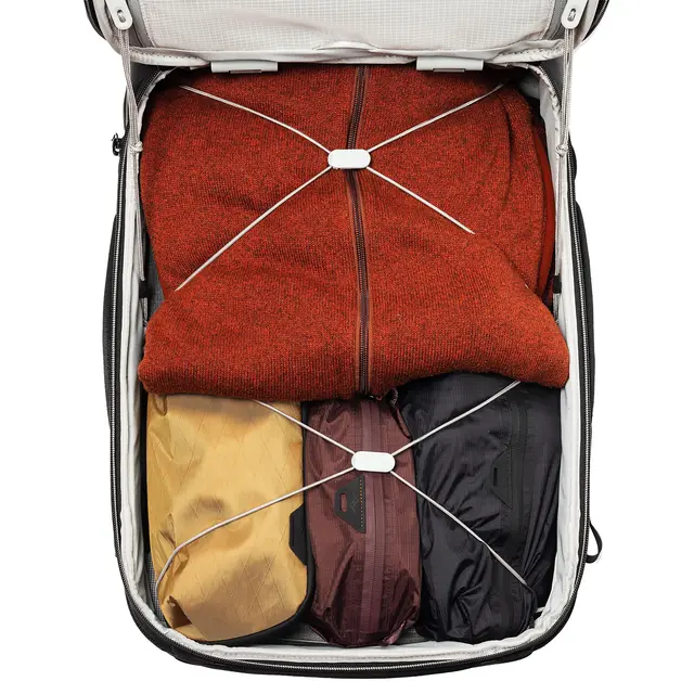 Peak Design Roller Pro Carry-On Eclipse Trillekoffert. Burgunder 