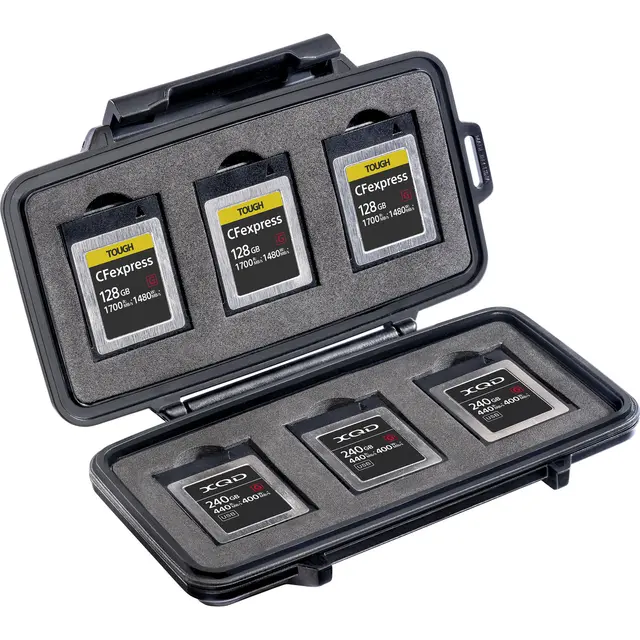 Peli™ for XQD/CFexpress 0965 Vanntett Minnekort Case CFExpress B 
