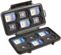 Peli™ Memory Card Case for SD 0915 Vanntett Minnekort etui for 12stk SD
