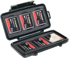 Peli™ for Compact  Flash minnekort Vanntett Minnekort Case