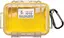 Peli™ MicroCase 1010 gul/klar Innv. m&#229;l: 111x73x43 mm