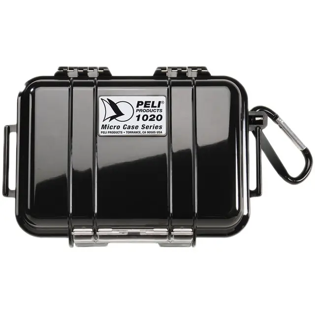 Peli™ MicroCase 1020 sort/sort Innv. mål: 137x90x43 mm 