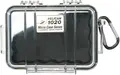 Peli™ MicroCase 1020 sort/klar Innv. m&#229;l: 137x90x43 mm