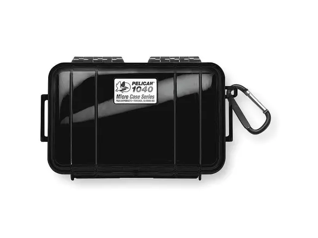 Peli™ MicroCase 1040 sort/sort Innv. mål: 165x98x44 mm 