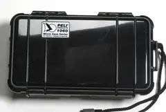 Peli™ MicroCase 1060 sort/sort Innv. mål: 209x108x57 mm