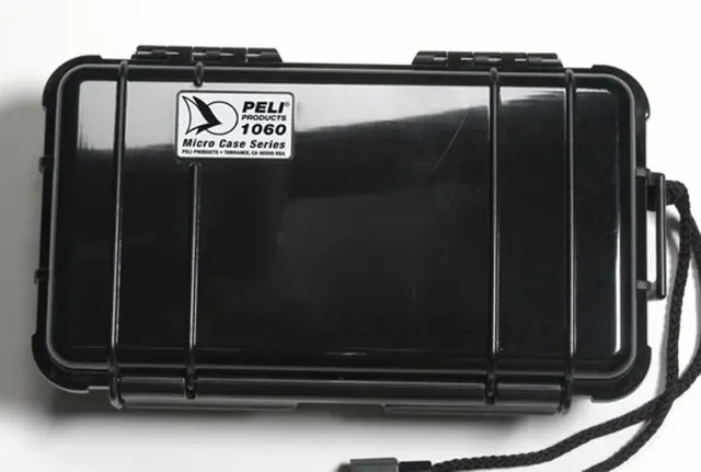 Peli™ MicroCase 1060 sort/sort Innv. mål: 209x108x57 mm 