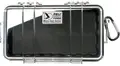 Peli™ MicroCase 1060 sort/klar Innv. m&#229;l: 209x108x57 mm