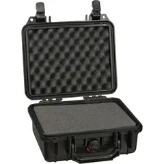 Peli™ 1200 Protector Case m/skum, sort Innv. mål: 235x181x105 mm