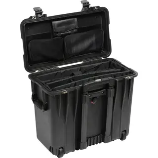 Peli™ 1430 Protector Case m/skillevegger Innv. m&#229;l: 358x158x285 mm