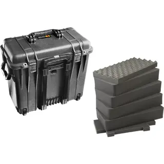 Peli™ 1440 Protector Case m/skum, sort Innv. mål: 434x190x406 mm