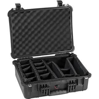 Peli™ 1520 Protector Case m/skillevegger Innv. m&#229;l: 454x324x171 mm