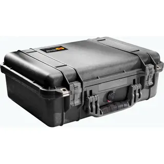 Peli™ 1550 Protector Case med skum, sort Innv. m&#229;l: 481x367x197 mm