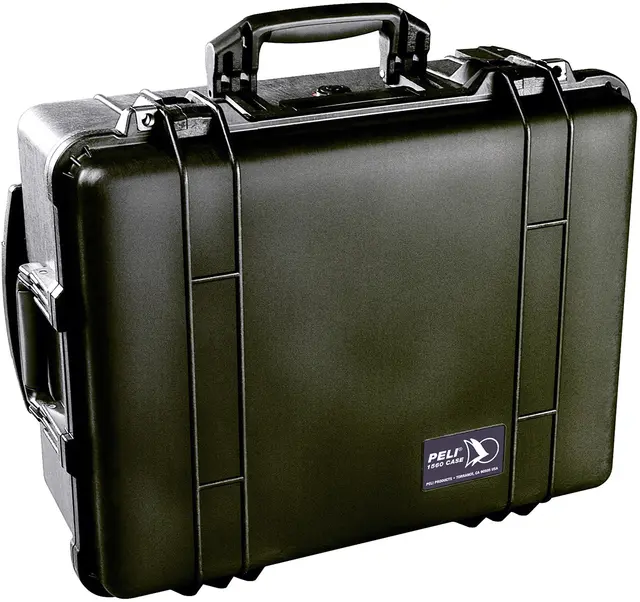 Peli™ 1560 Protector Case m/skum, sort Innv. mål: 517x392x229 mm 