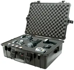 Peli™ 1600 Protector Case m/skum, sort Innv. m&#229;l: 552x427x200 mm