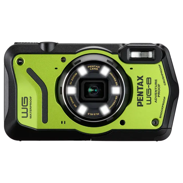 Pentax WG-8 Vanntett Kompaktkamera Green 