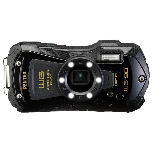 Pentax WG-90 Vanntett Kompaktkamera Black 