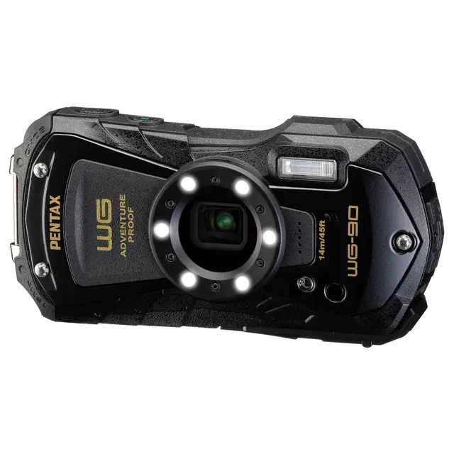 Pentax WG-90 Vanntett Kompaktkamera Black 