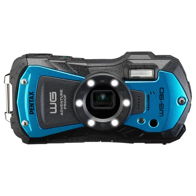 Pentax WG-90 Vanntett Kompaktkamera Blue 
