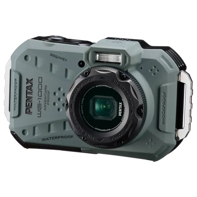 Pentax WG-1000 Vanntett Kompaktkamera Olive 